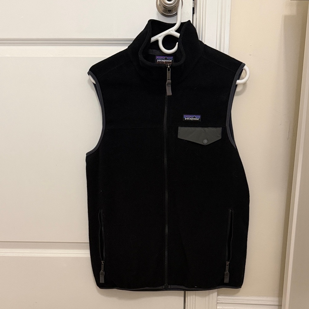 Men’s Patagonia Black Fleece Vest